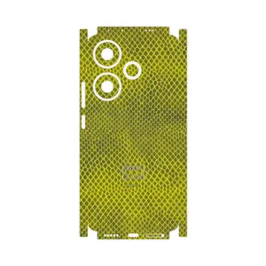 MAHOOT Yellow Snake Skin-FullSkin Cover Sticker for Xiaomi Poco F6