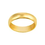 انگشتر طلا 18 عیار مردانه دوست خوب مدل DK248 با طرح حلقه ای ساده سایز 62