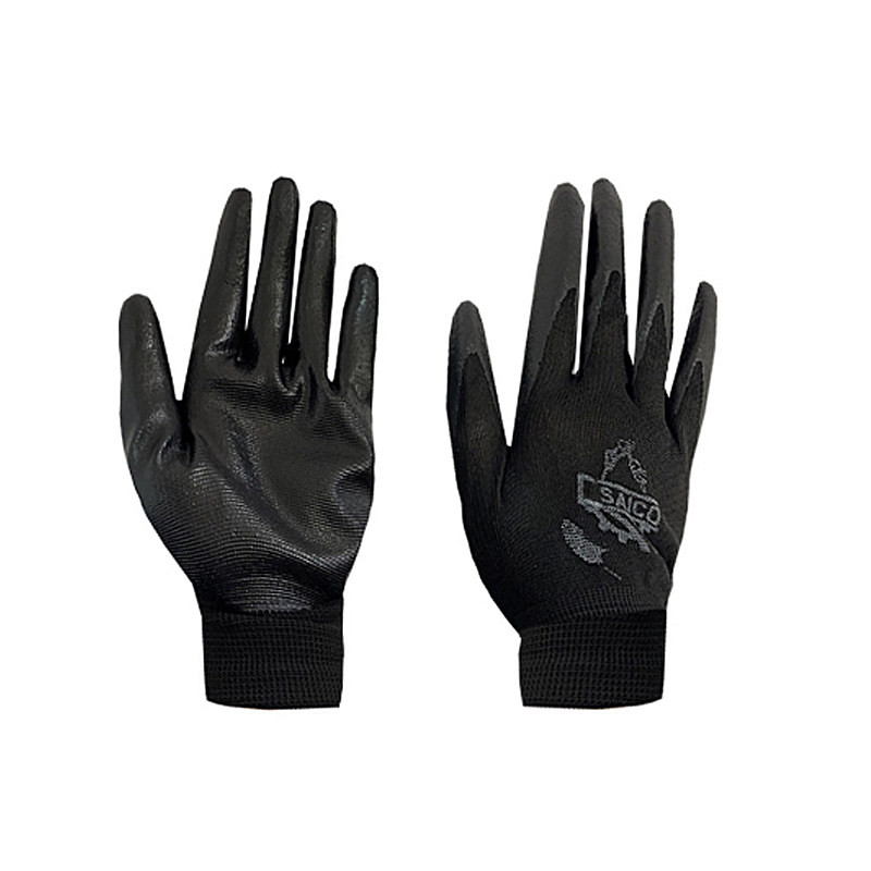 دستکش ایمنی دیاکو مدل نیتریل کد BLK-0369-4 بسته 4 عددی