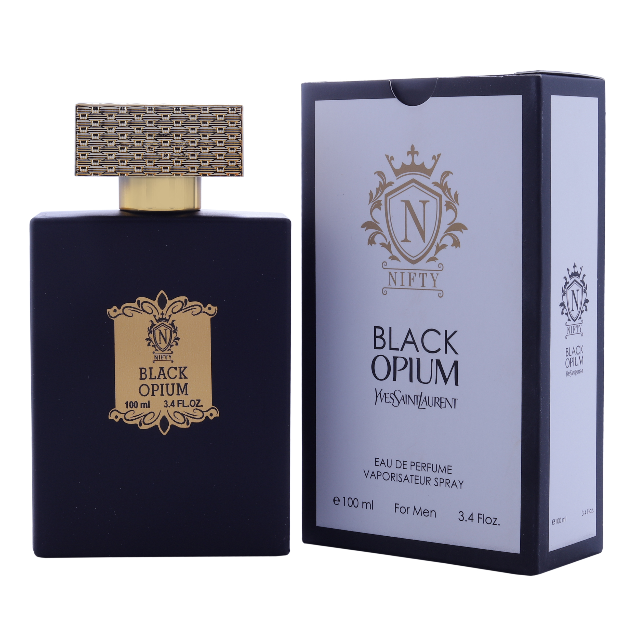 ادو پرفیوم مردانه نیفتی مدل BLACK OPIUM حجم 100 میلی لیتر