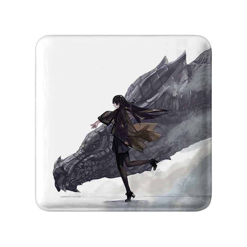 مگنت خندالو طرح بازی اسکایریم (Skyrim) مدل مربعی کد 32763