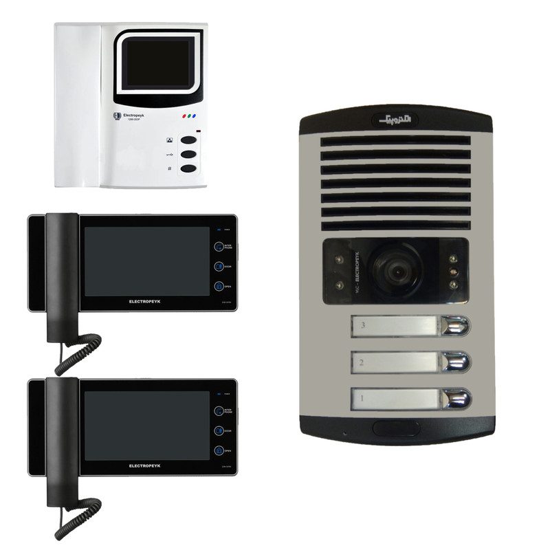 دربازکن تصویری الکتروپیک مدل 1294 / 1286 کد 1020 مجموعه 4 عددی