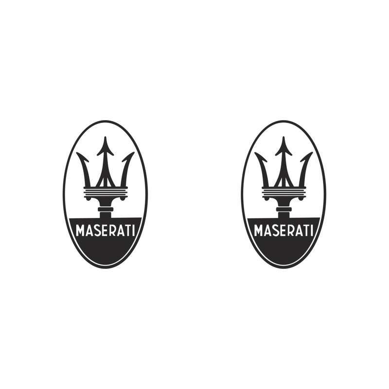 برچسب بدنه خودرو طرح مازراتی بسته 2 عددی
