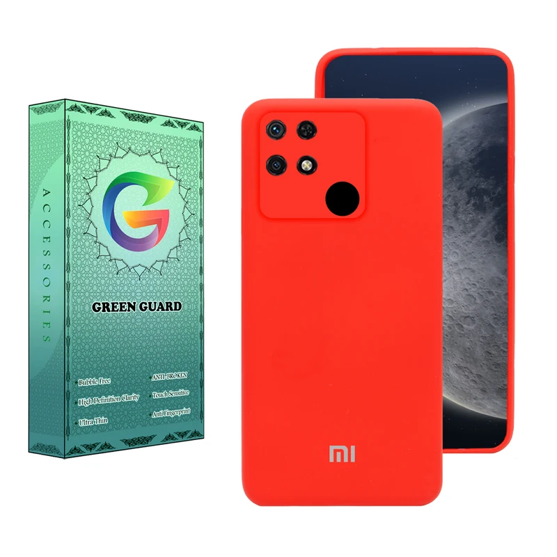 کاور گرین گارد مدل Ziro طرح سیلیکونی مناسب برای گوشی موبایل شیائومی Redmi 10C / Poco C40 