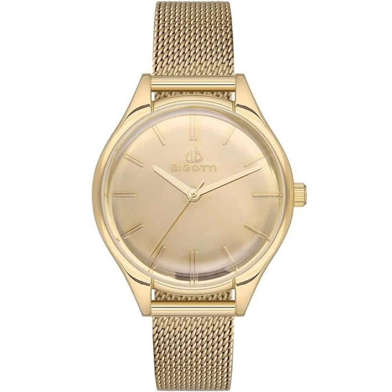 ساعت مچی عقربه‌ای کوارتز زنانه بیگوتی مدل BG.1.10108-3