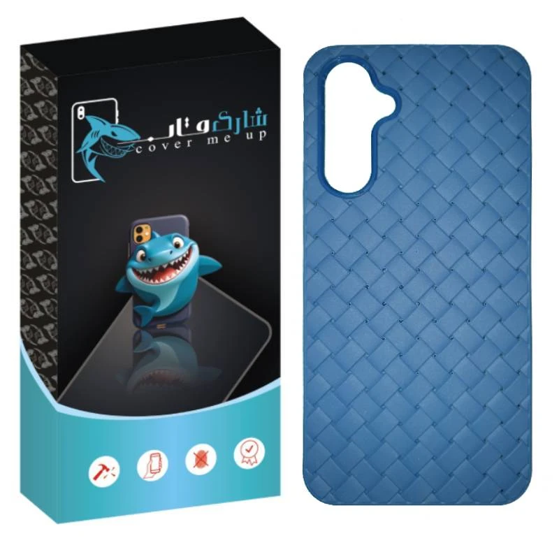 کاور شارک قاب مدل سیلیکیونی طرح HAS مناسب برای گوشی موبایل سامسونگ Galaxy A35 / A55