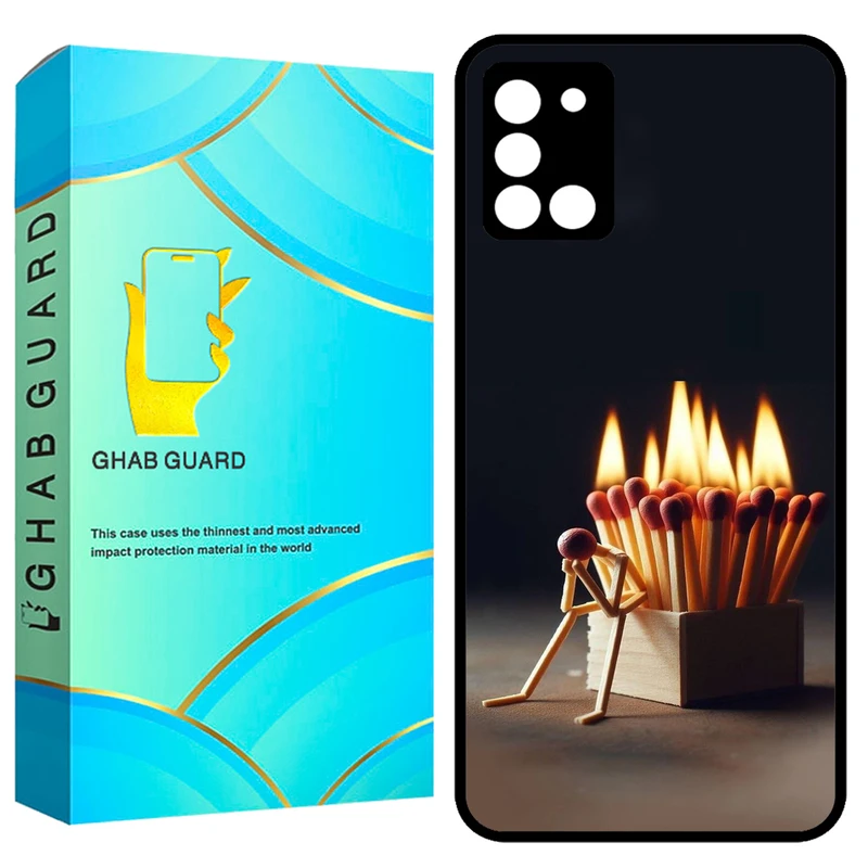  کاور قاب گارد طرح کبریت مدل GCHPA31 مناسب برای گوشی موبایل سامسونگ Galaxy A31 
