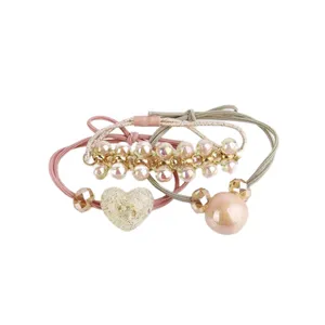 کش مو زنانه مدل کهکشانی درخشان بسته 3 عددی