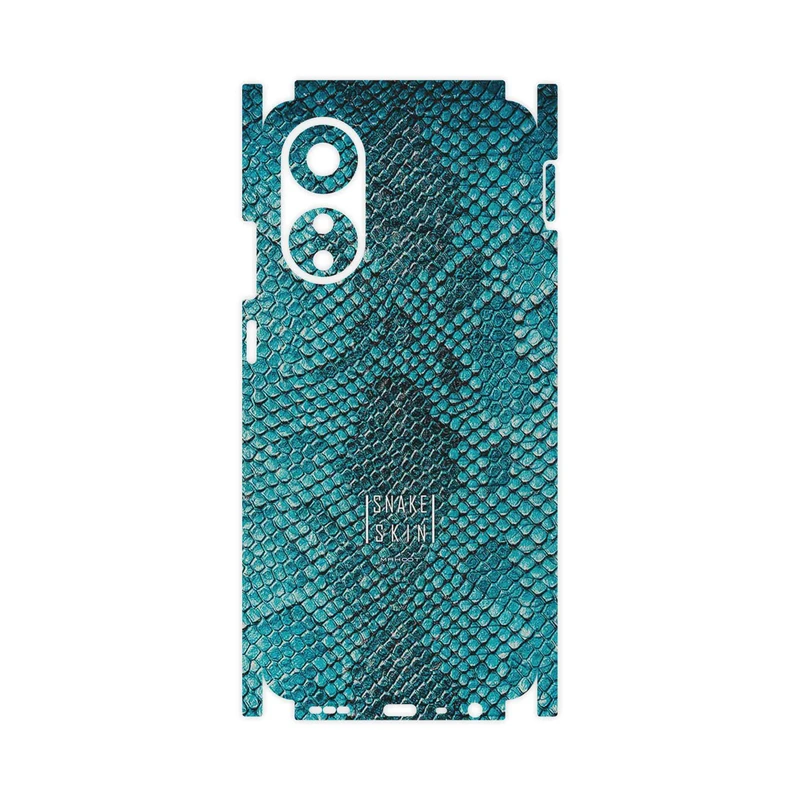 برچسب پوششی ماهوت مدل Blue Snake Skin-FullSkin مناسب برای گوشی موبایل اپو A78 4G