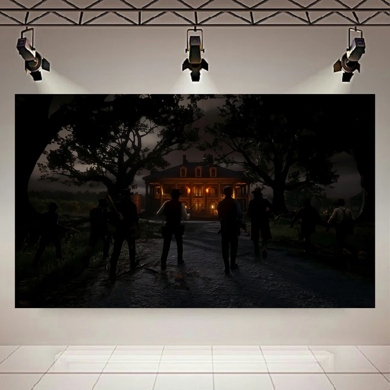 پوستر دیواری طرح رد دد ردمپشن مدل گنگ وندرلیند کد AR304658