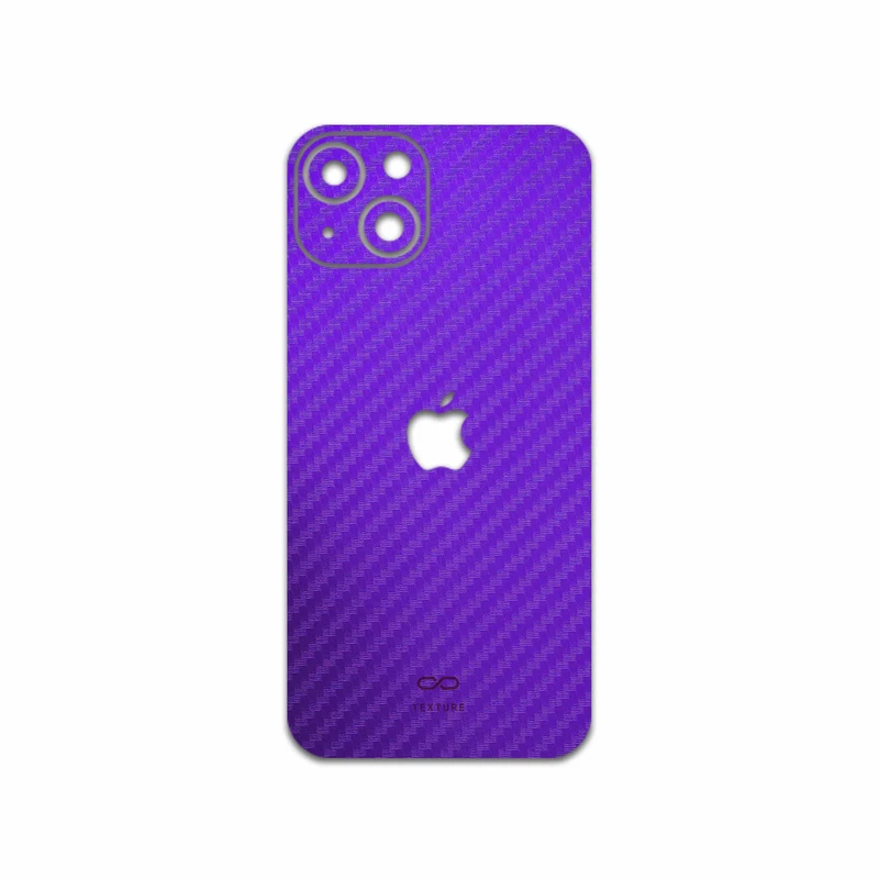 برچسب پوششی ماهوت مدل Purple-Fiber مناسب برای گوشی موبایل اپل iPhone 13