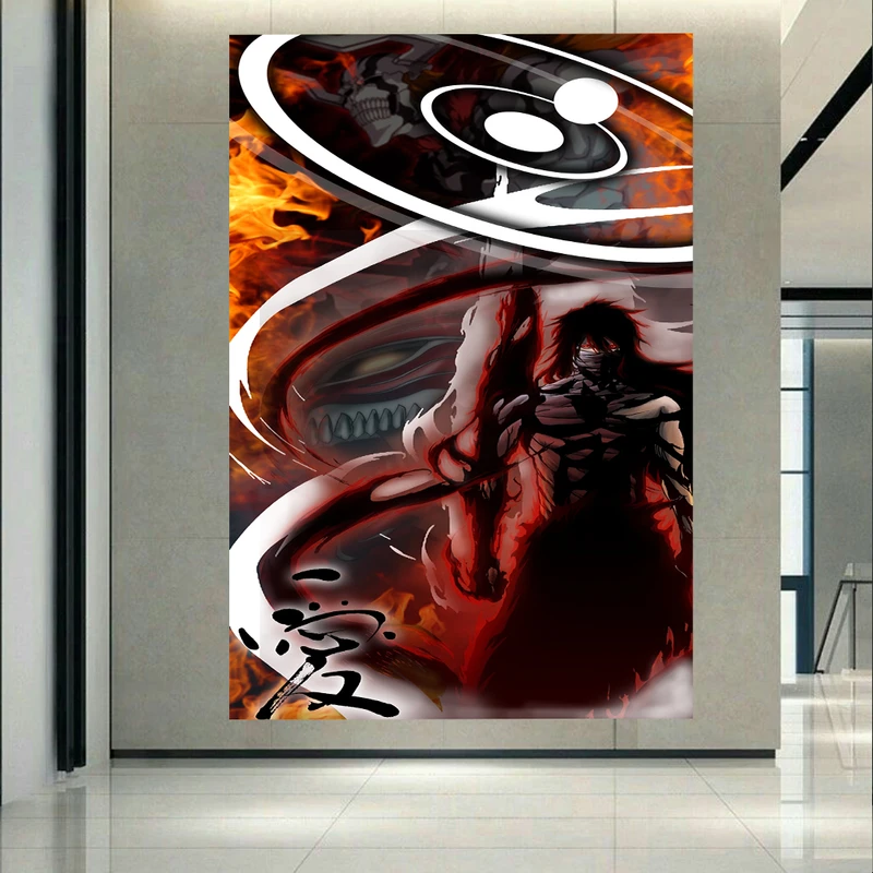 پوستر پارچه ای طرح انیمه مدل Bleach کد PD7100