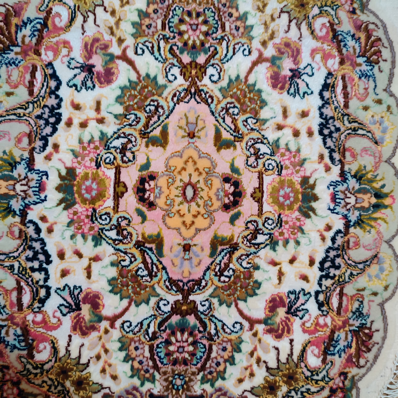 فرش دستباف نیم متری طرح تبریز مدل RAR