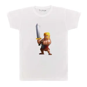 تی شرت بچگانه پرمانه طرح clash کد pmt.823