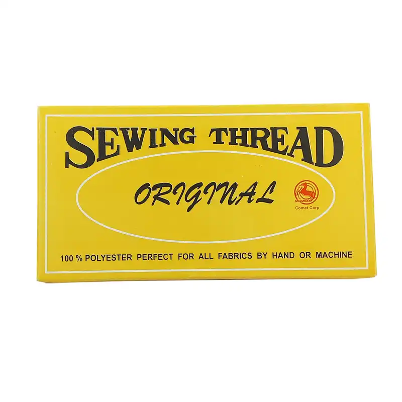 نخ خیاطی مدل BLK کد SHR-60 بسته 12 عددی