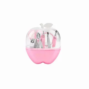 ست مانیکور و پدیکور طرح Apple کد Mhr-421 بسته 8 عددی