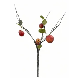 شاخه درخت طرح سیب مصنوعی