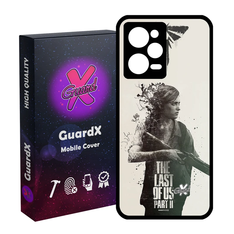 کاور گارد ایکس طرح The Last of Us مدل Glass10199 مناسب برای گوشی موبایل شیائومی Redmi Note 12 Pro 5G/Poco X5 Pro 5G/Note 12 Pro Pro speed