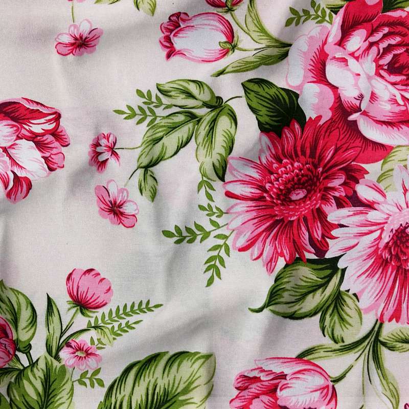 پارچه ملحفه طرح ژیرورا کد 3