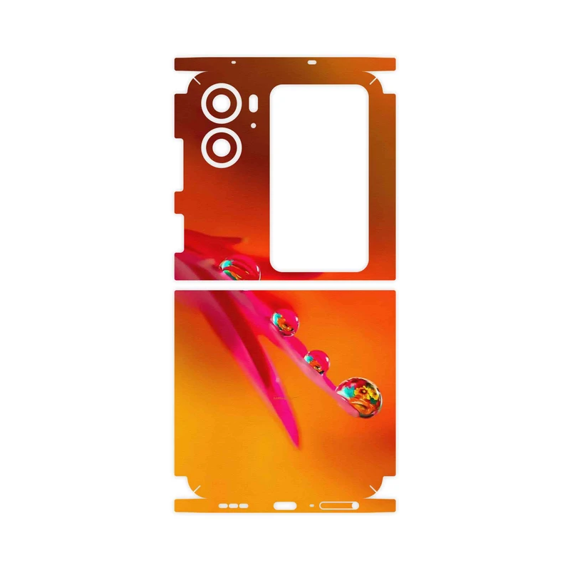 برچسب پوششی ماهوت مدل Plant dew-FullSkin مناسب برای گوشی موبایل اپو Find N2 Flip