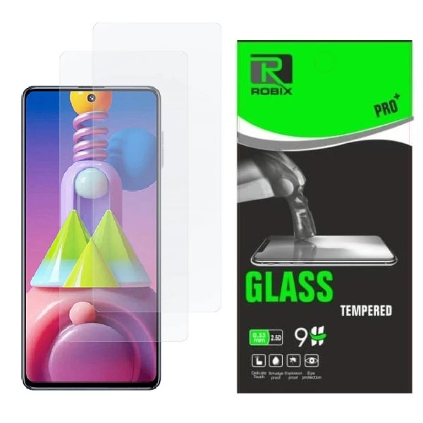 محافظ صفحه نمایش روبیکس مدل SAD-M51 مناسب برای گوشی موبایل سامسونگ Galaxy M51 بسته دو عددی