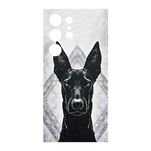 Remax cover sticker Leth model Doberman design suitable for Samsung Galaxy S24 Ultra mobile phone
