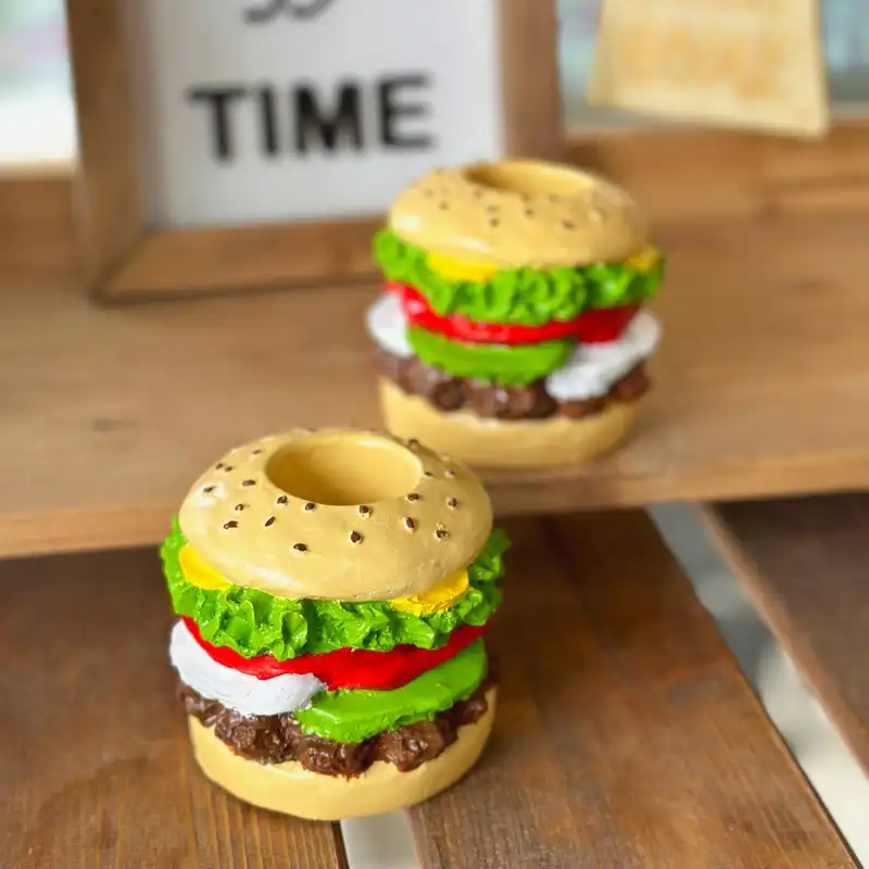 ظرف خلال دندان مدل همبرگر