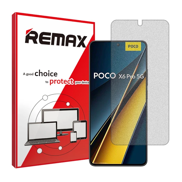 محافظ صفحه نمایش مات ریمکس مدل HyMTT مناسب برای گوشی موبایل شیائومی Poco X6 Pro