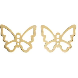 گوشواره طلا 18 عیار زنانه الن نار مدل 0717