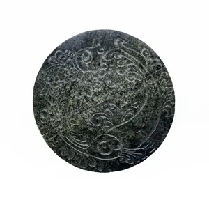 بشقاب سنگی طرح برکه ماهی کد 060