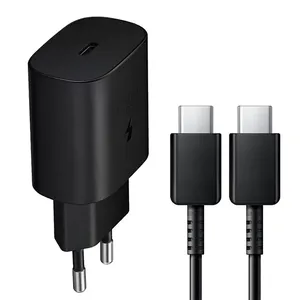 شارژر دیواری 25 وات کوکلاسیک مدل Galaxy - A52 به همراه کابل تبدیل USB-C