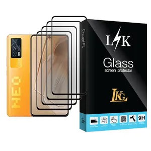 LKG LK Glass MIX004 Screen Protector For  iQOO Neo5 Pack Of 4