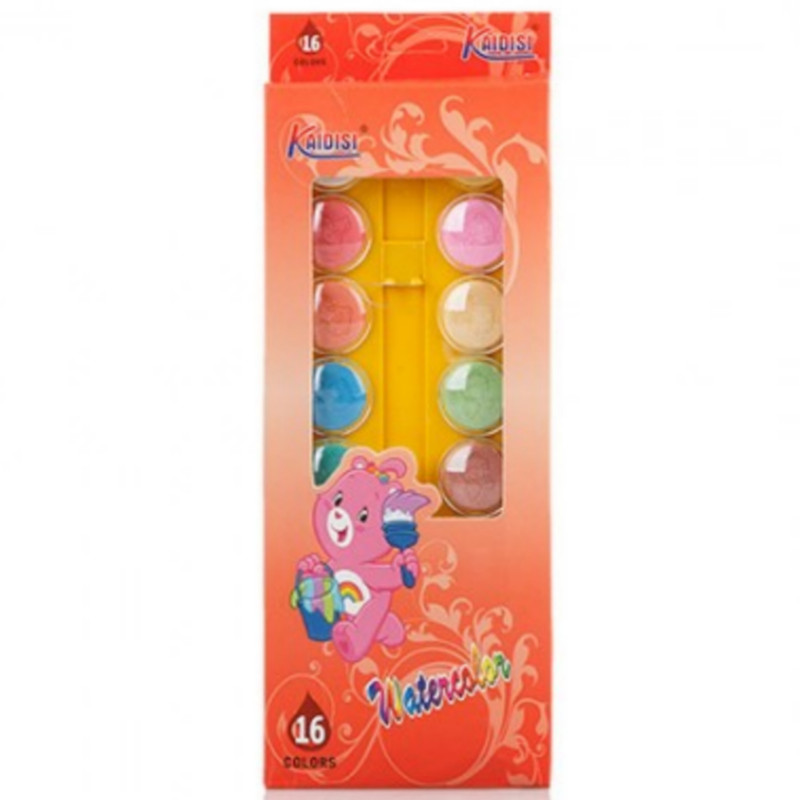 آبرنگ 16 رنگ مدل KAIDISI آبرنگ 16 رنگ مدل KAIDISI