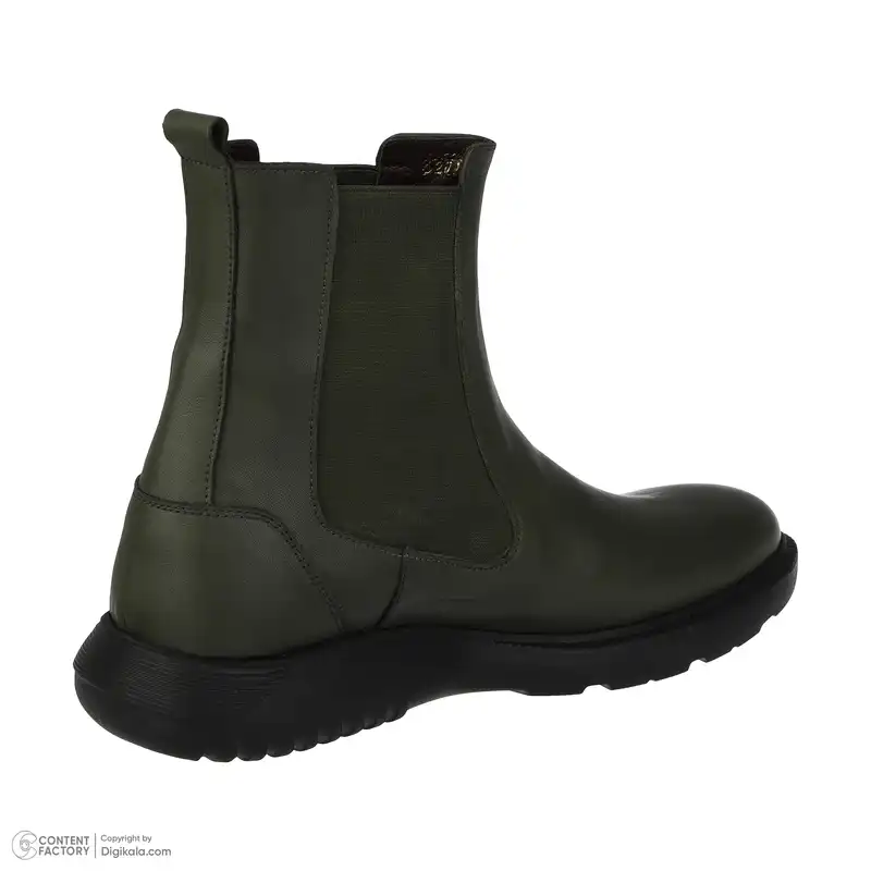 نیم بوت مردانه چرم مشهد مدل j6202-038