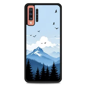 AKAM AMC-WSGA70-MOUNTAINS-7 Cover For Samsung Galaxy A70