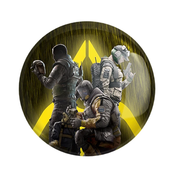 مگنت خندالو طرح رینبو سیکس Rainbow Six کد 10323