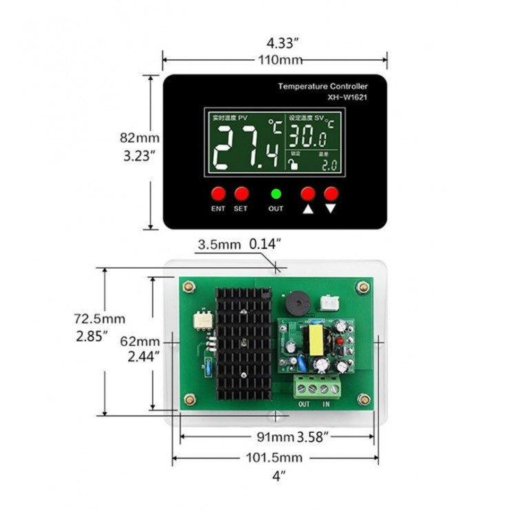 دماسنج محیطی مدل FLW-1621