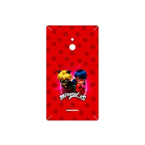 MAHOOT Ladybug and Cat Noir Cover Sticker for Nokia XL
