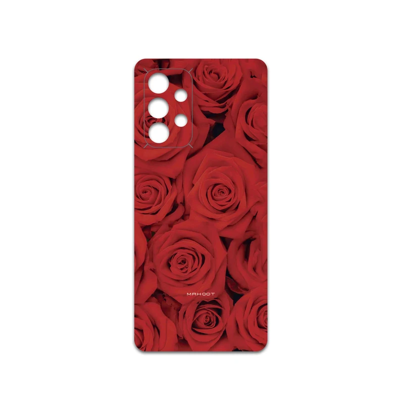 برچسب پوششی ماهوت مدل Red-Flower مناسب برای گوشی موبایل سامسونگ Galaxy A53 5G