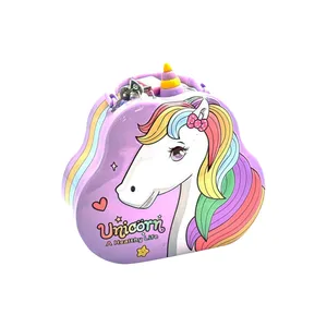 قلک مدل فلزی قفل دار طرح اسب تک شاخ