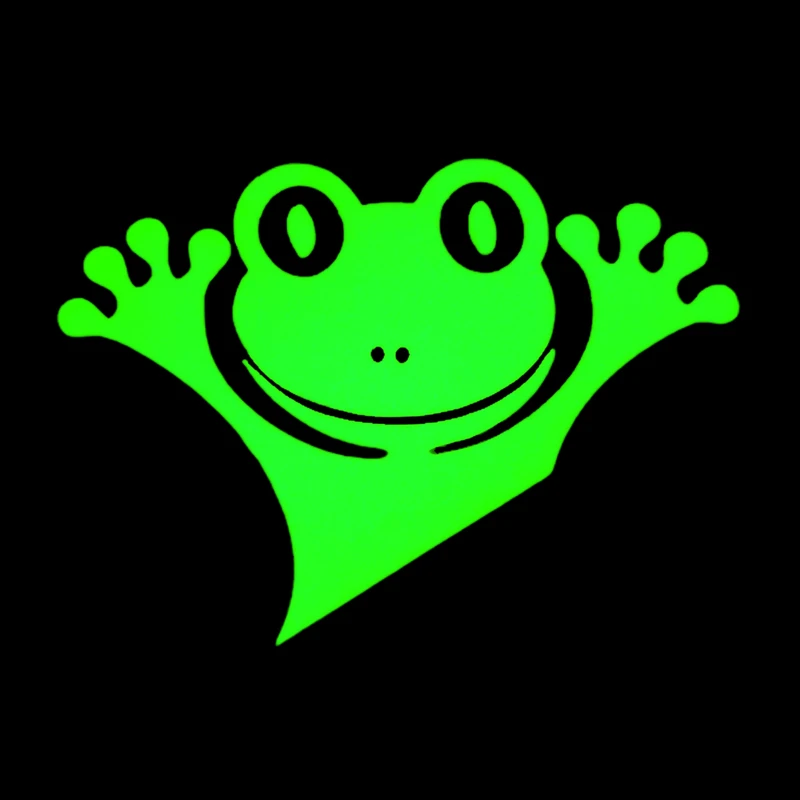 استیکر کلید و پریز مدل شبنما طرح قورباغه کد 022