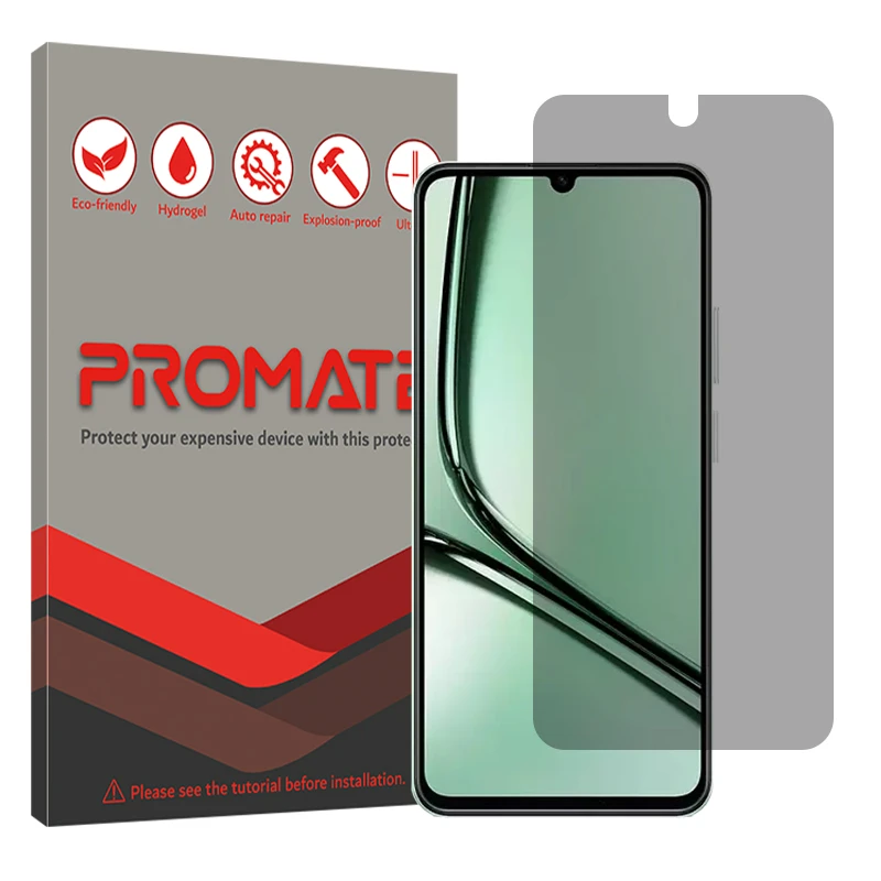 محافظ صفحه نمایش حریم شخصی پرومیت مدل Resistant مناسب برای گوشی موبایل ریلمی Note 60X  