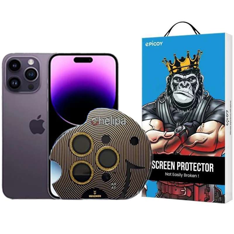 محافظ لنز دوربین اپیکوی مدل Chelipa Shine مناسب برای گوشی موبایل اپل iPhone 14 Pro Max / 14 Pro محافظ لنز دوربین اپیکوی مدل Chelipa Shine مناسب برای گوشی موبایل اپل iPhone 14 Pro Max / 14 Pro