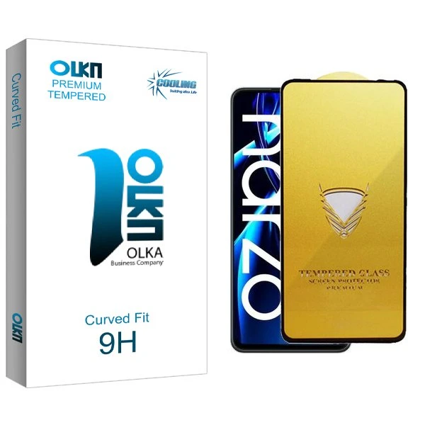 محافظ صفحه نمایش کولینگ مدل Olka OG مناسب برای گوشی موبایل ریلمی Narzo N55