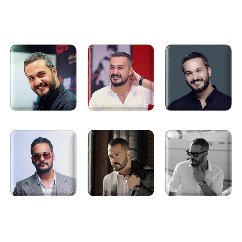 مگنت خندالو مدل میلاد کی مرام کد 368B مجموعه 6 عددی