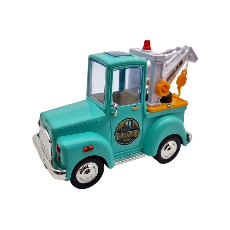 ماشین بازی مدل یدک کش فورد طرح کارتونی کد 012