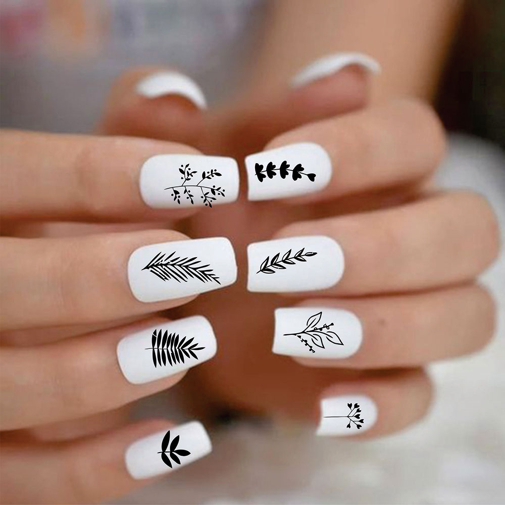 برچسب لنز ناخن کد BLNG6625 مجموعه 2 عددی