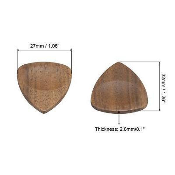 پیک گیتار مدل گردو بسته 3 عددی