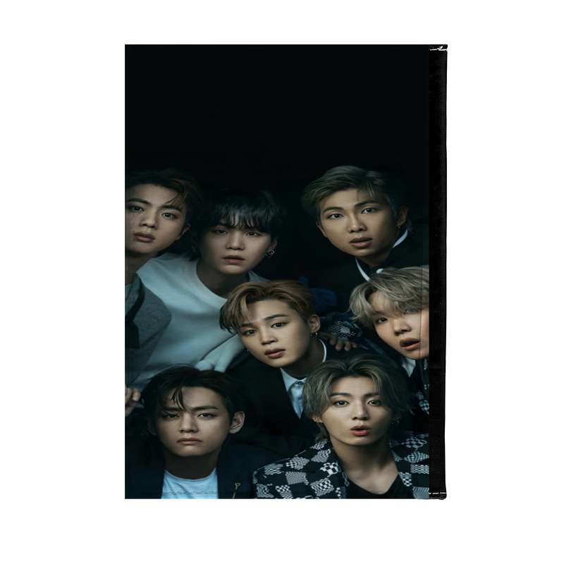 کلاسور طرح BTS کد 1004
