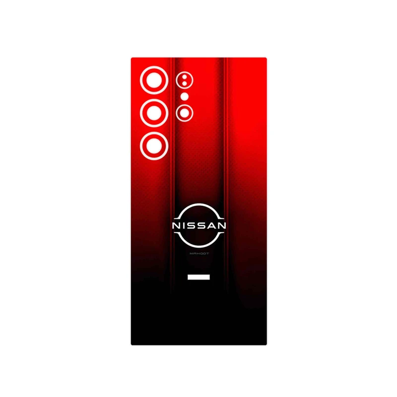 برچسب پوششی ماهوت مدل Nissan_Logo مناسب برای گوشی موبایل سامسونگ Galaxy S24 Ultra